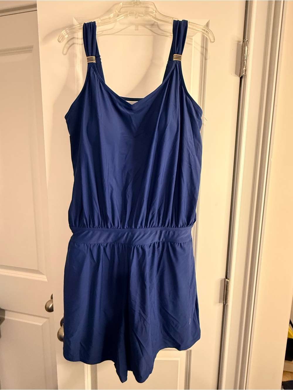 BloomChic Royal Blue Womens Romper